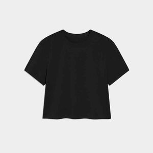 Knix studio Cropped T-shirt, black, BNWT LG.